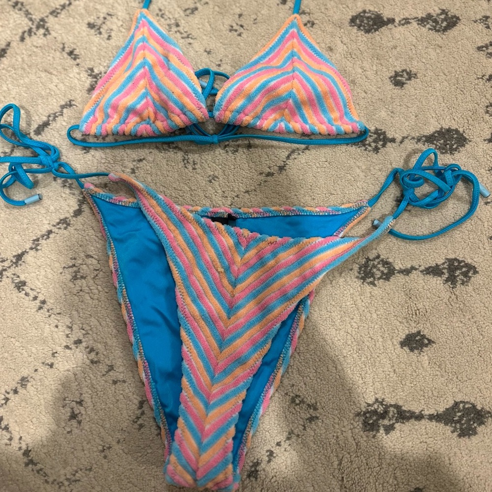 Triangl Terry Bikini Set